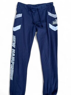UNH Wildcats Womens Navy Sweatpants